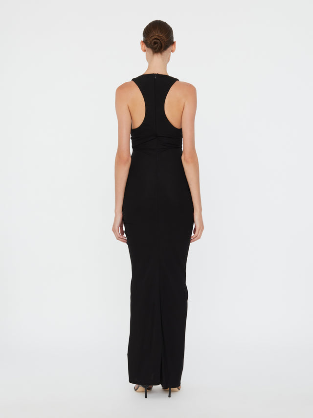 Vivenda Drape Front Dress