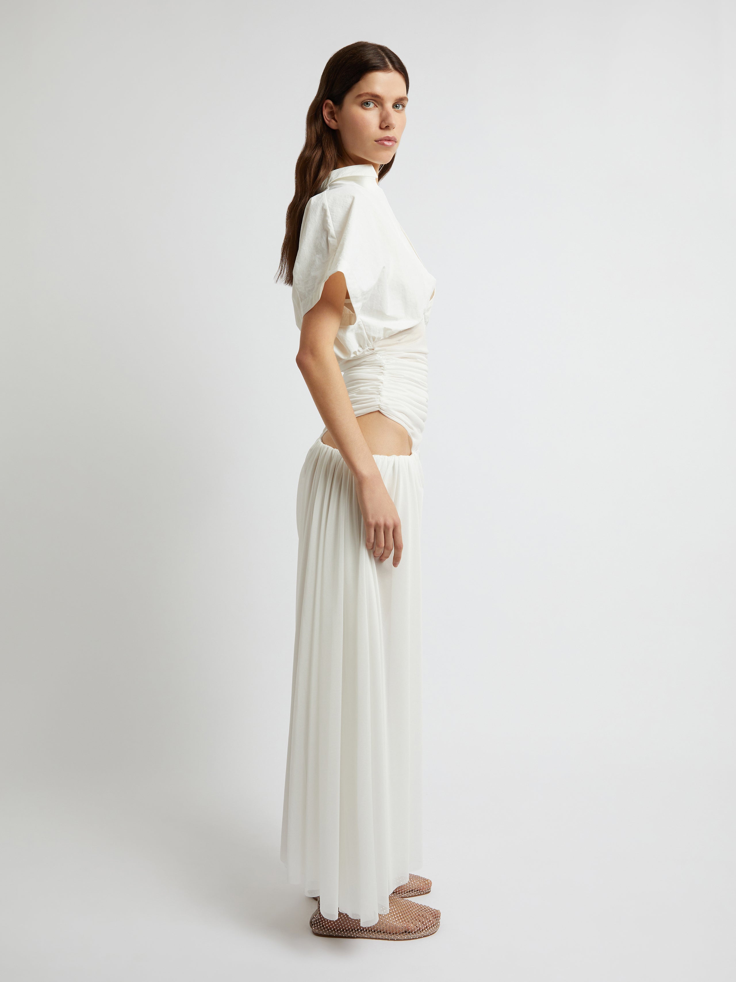 Comosum Clash Shirt Dress