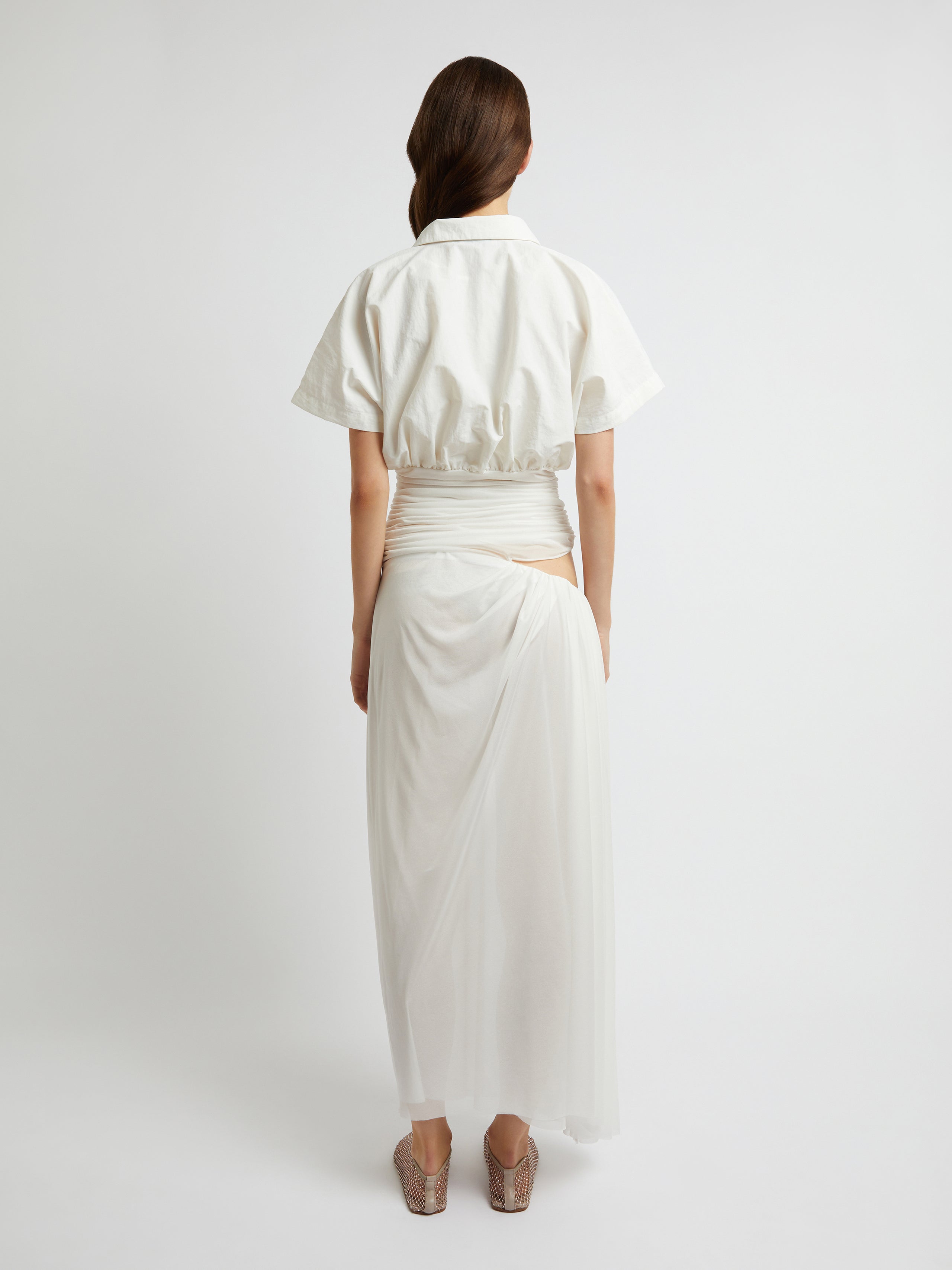 Comosum Clash Shirt Dress