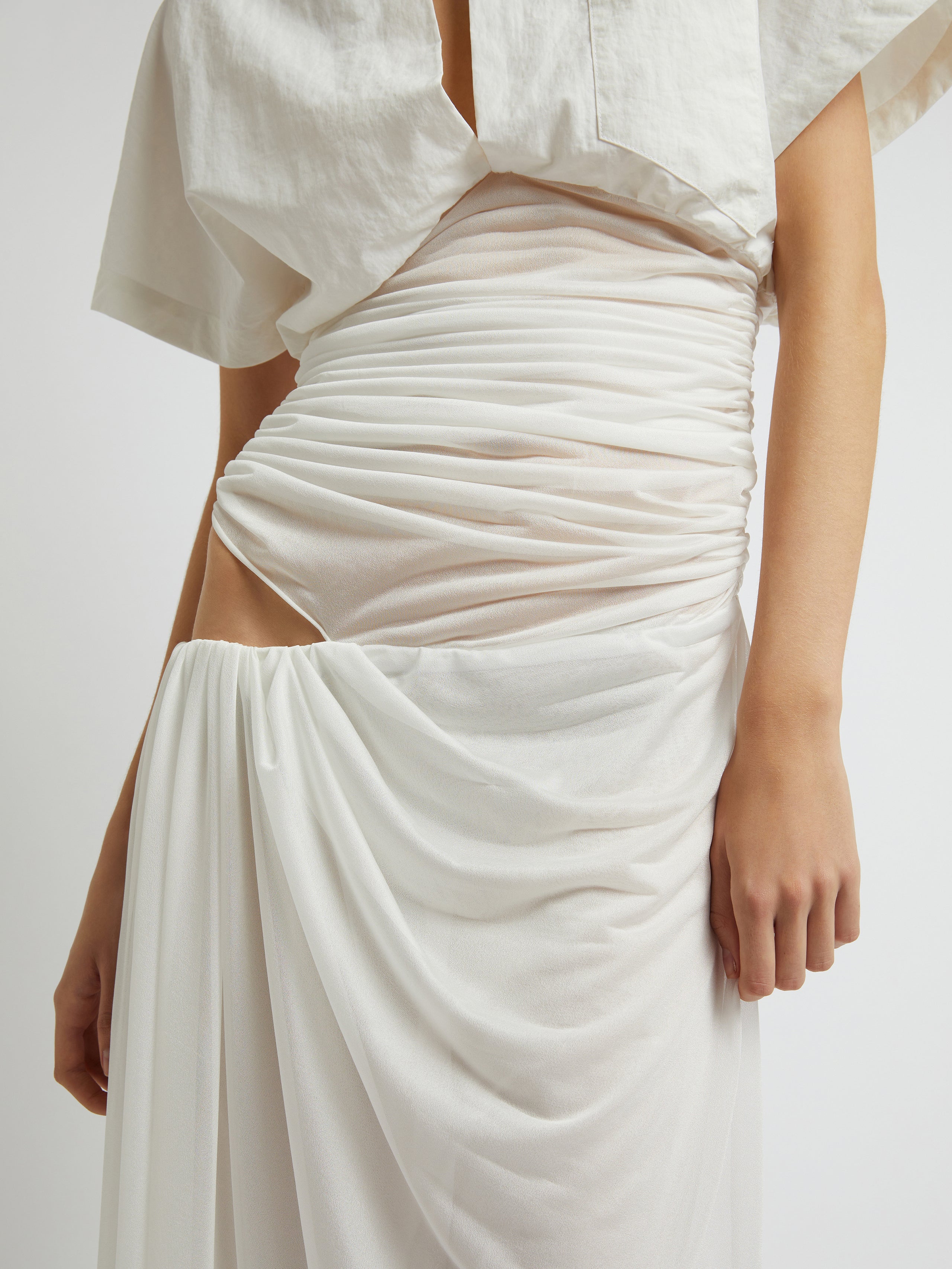 Comosum Clash Shirt Dress