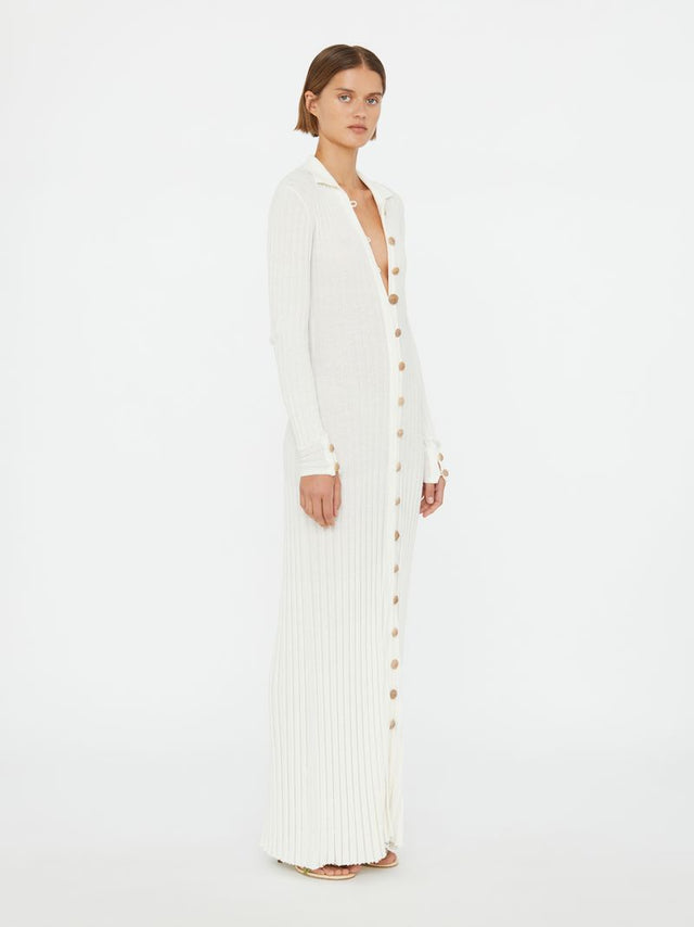 Sundial Shell Knit Cardigan Dress