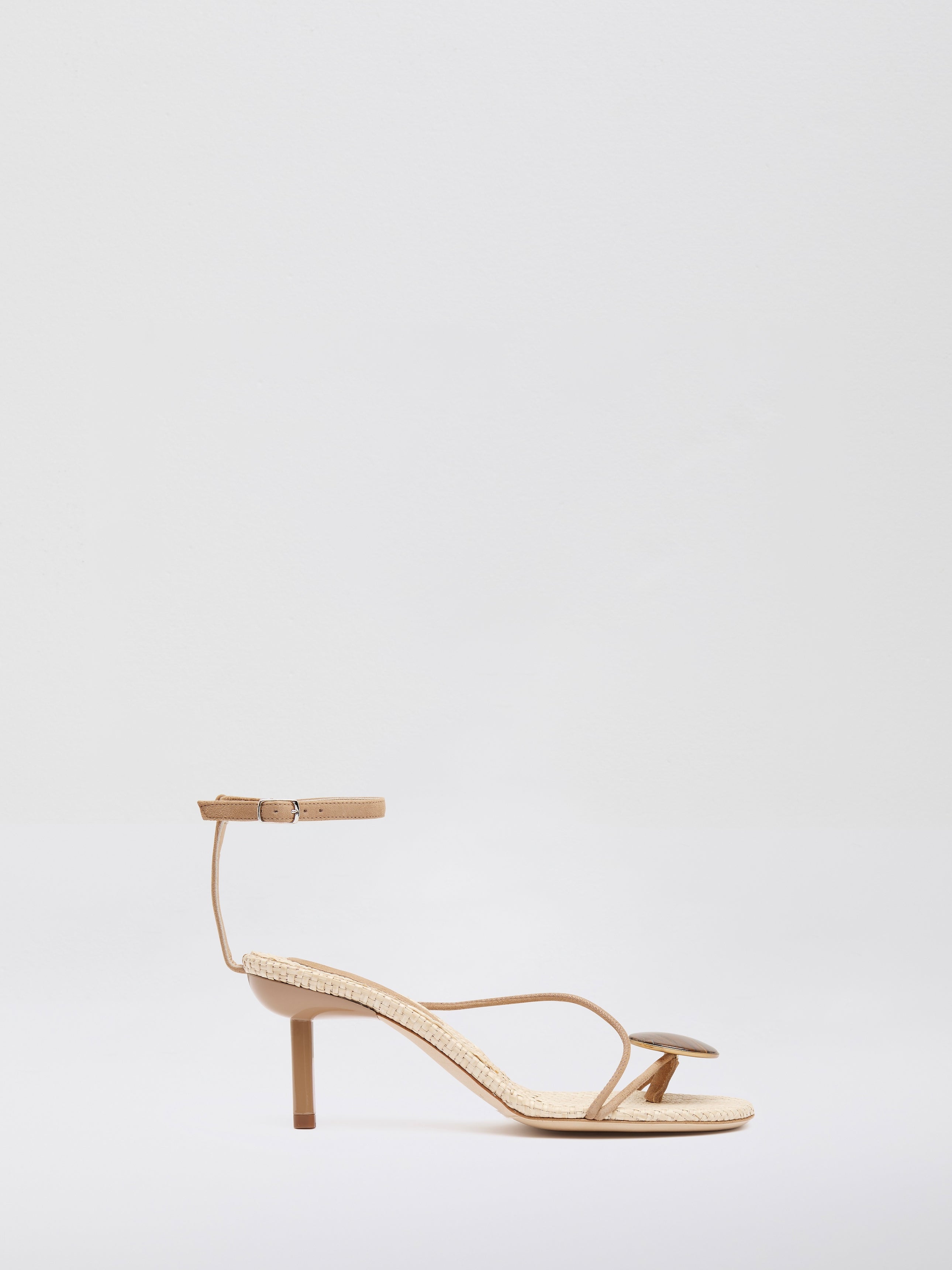 Doma Stoned Raffia Heel