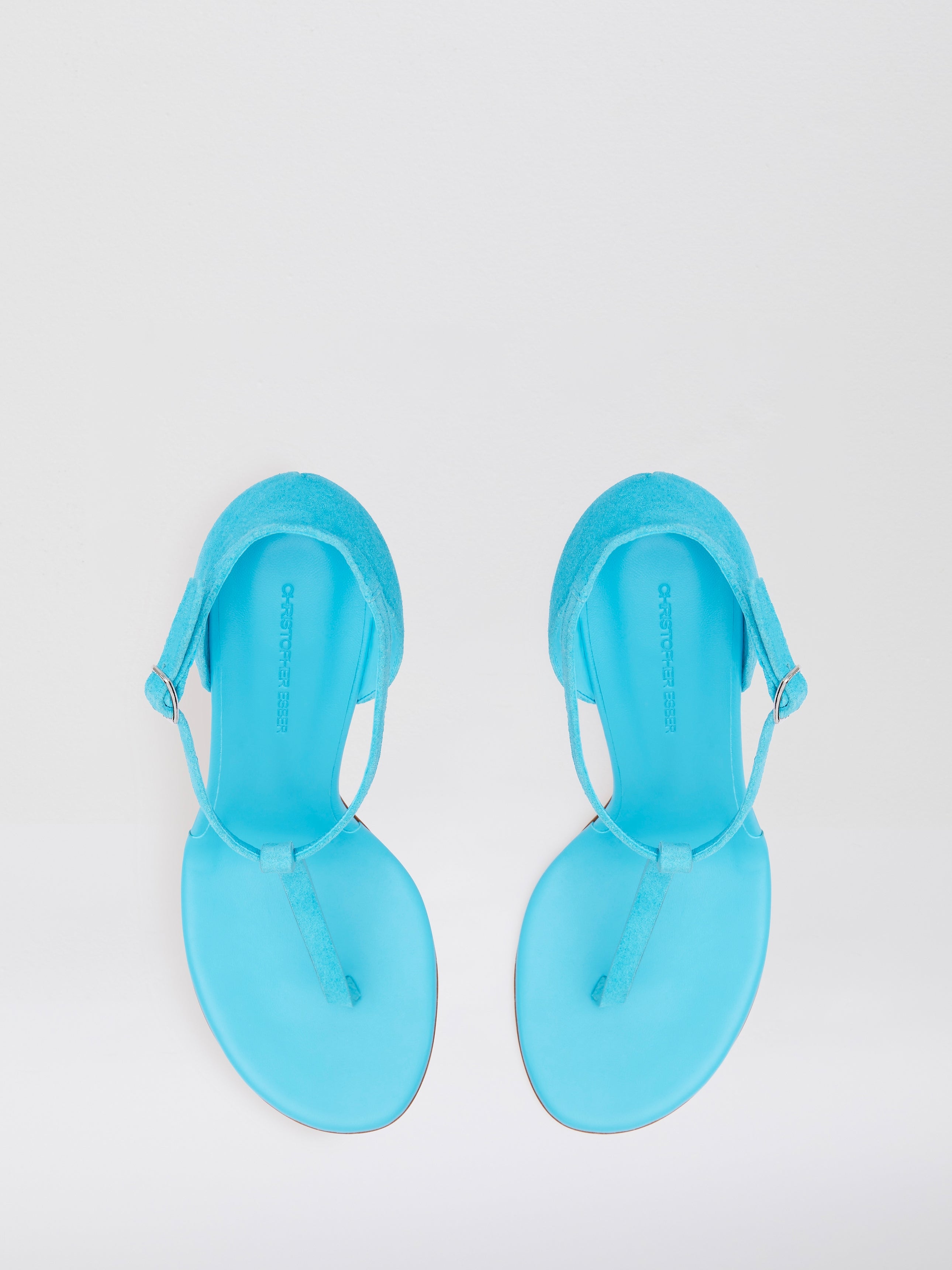 Billi T Bar Suede Sandal