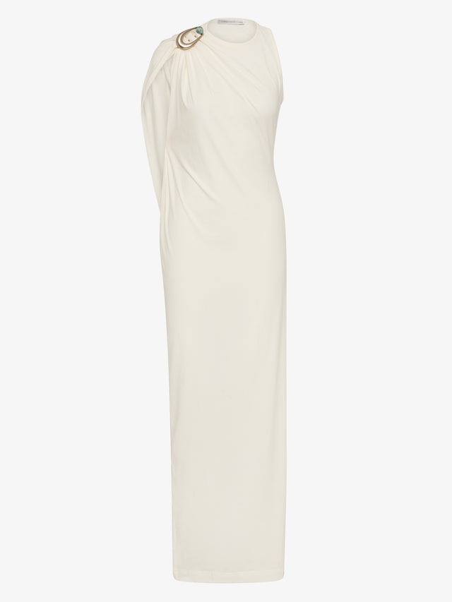 Stone Pin Column Tee Dress