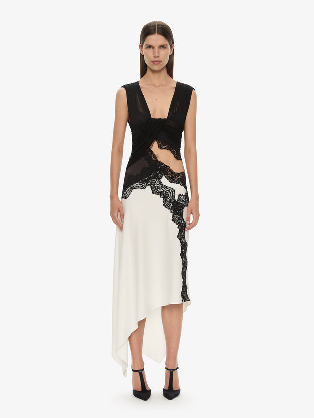 Baile Wrapped Tulle Tank Dress