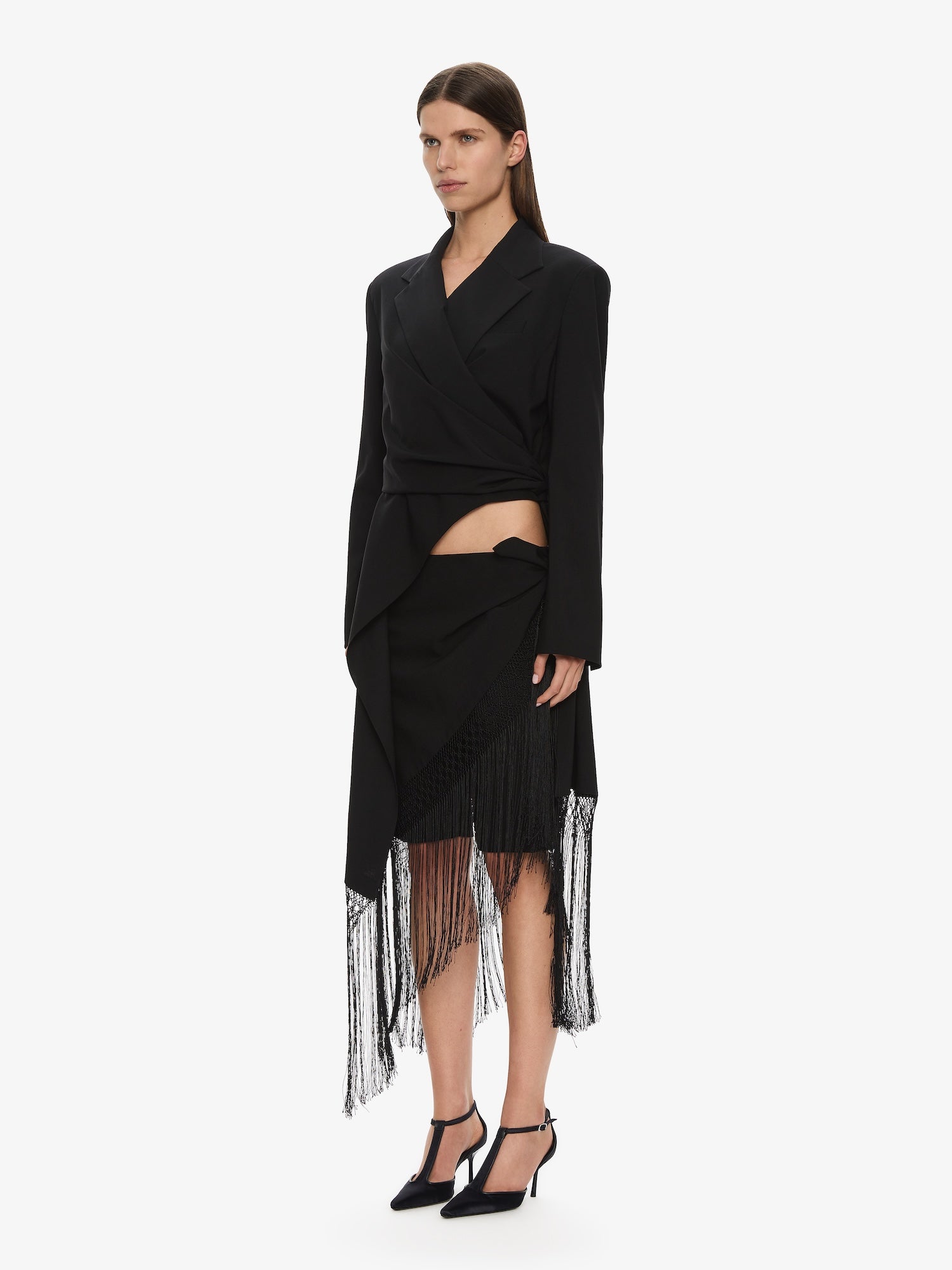 Unravel Macrame Blazer