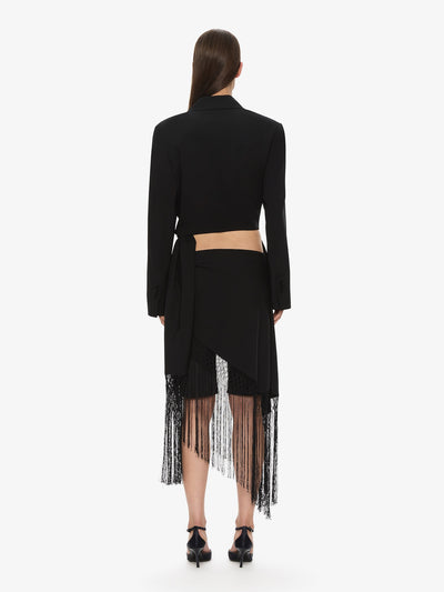 Unravel Macrame Blazer
