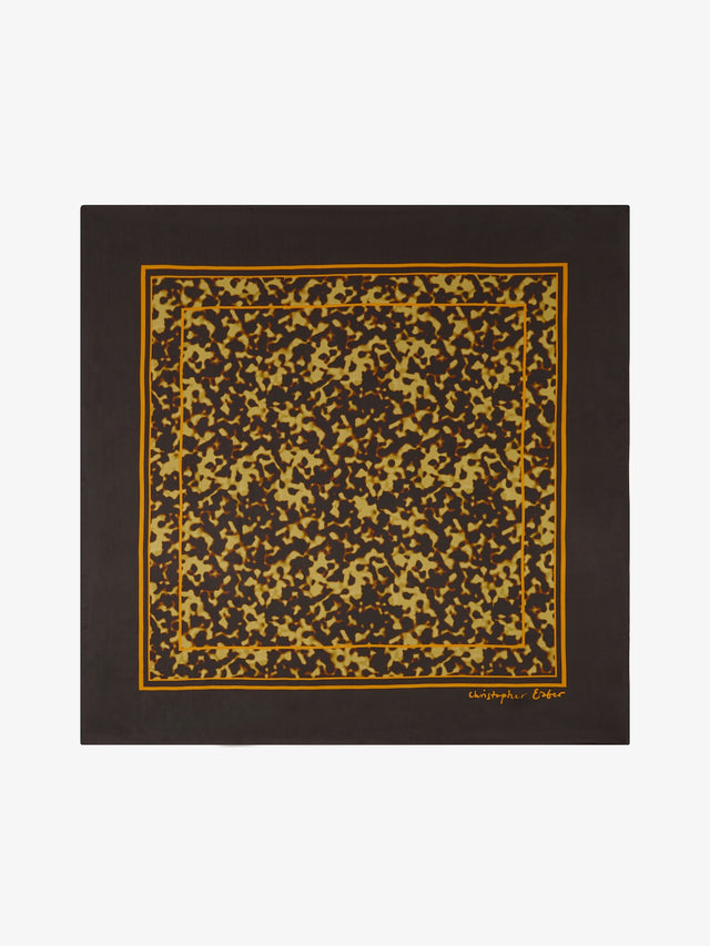 Tortoiseshell Silk Scarf