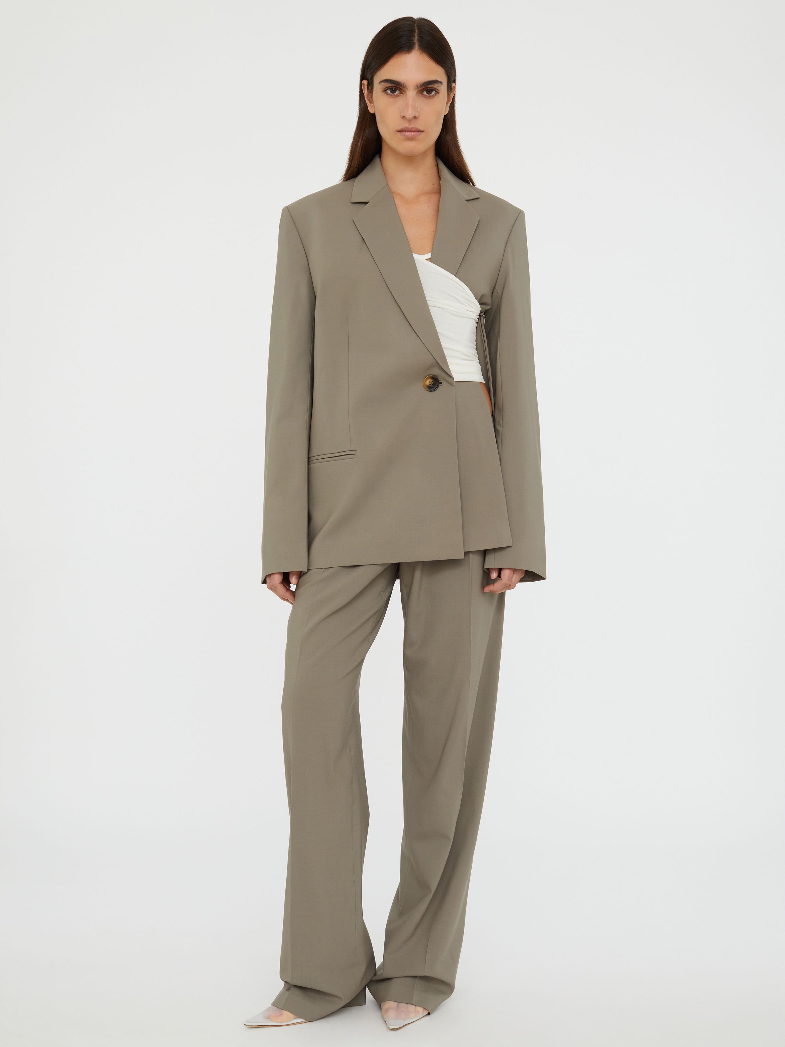 Release Wool Blazer