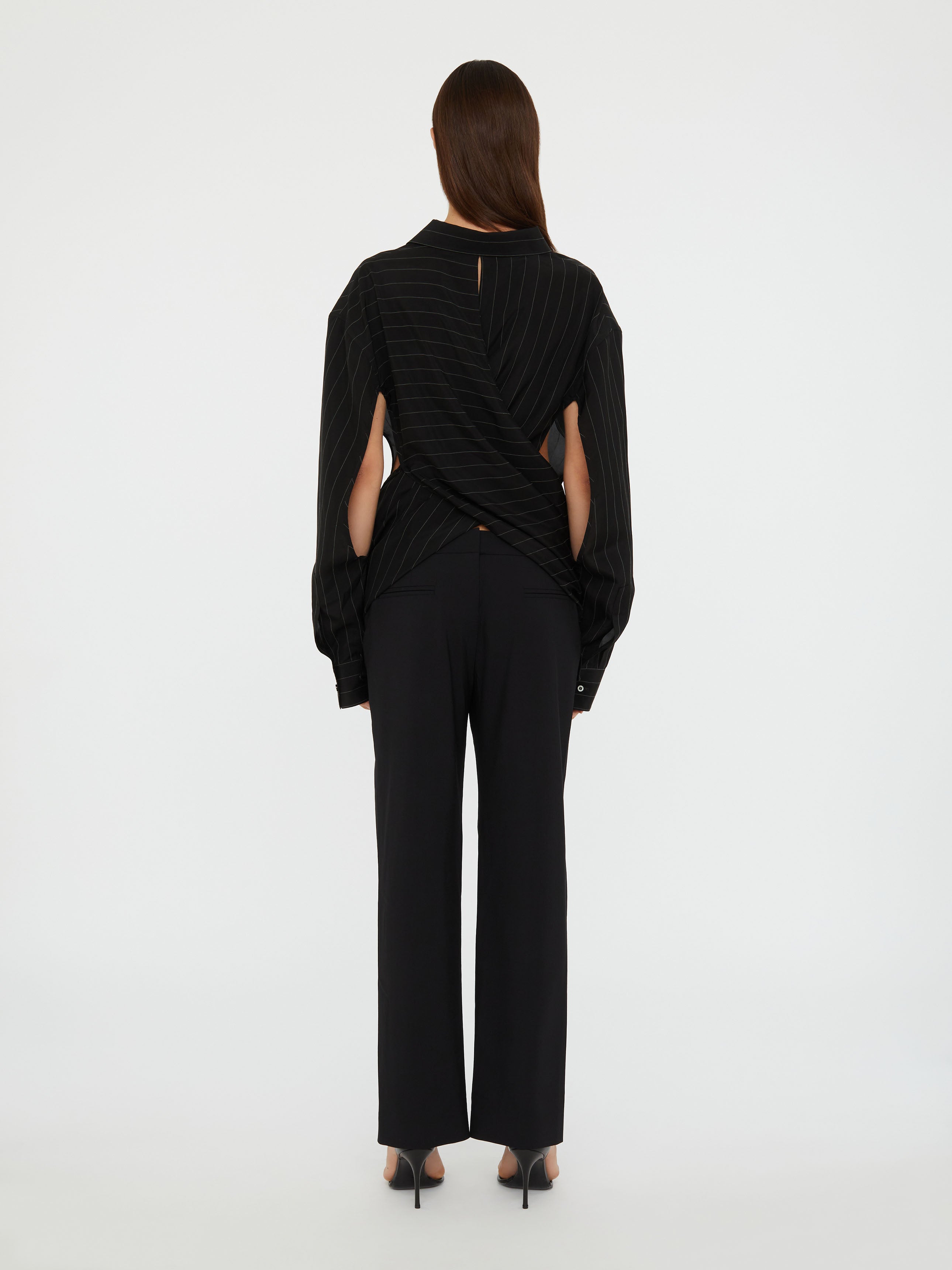 Crossover Drape Shirt