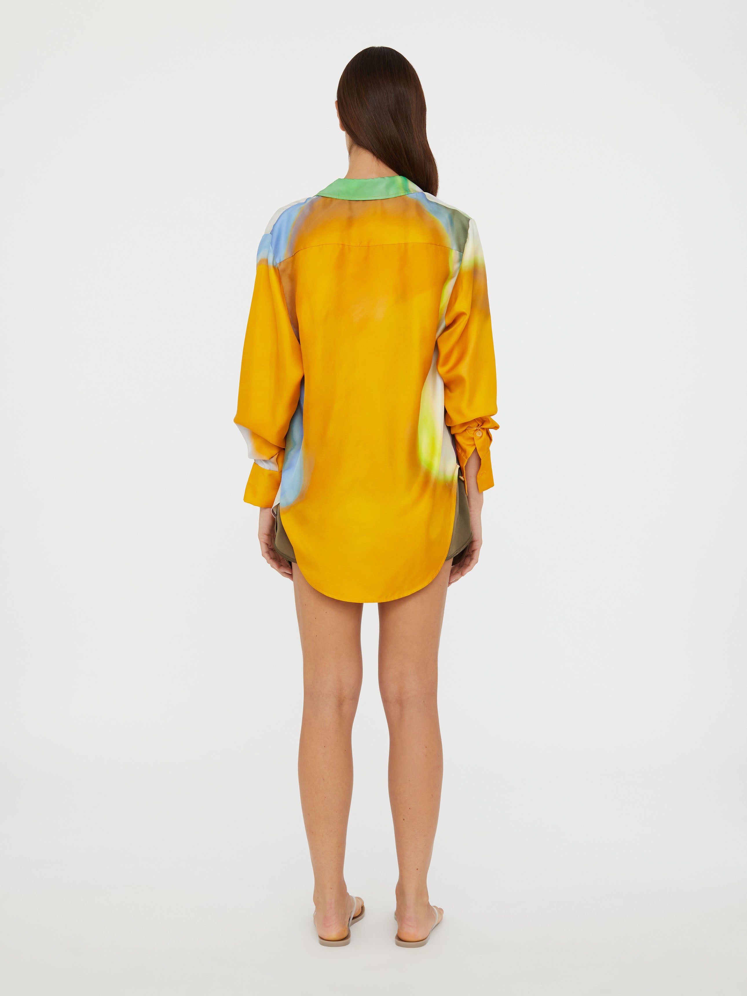 Aura Silk Slim Shirt