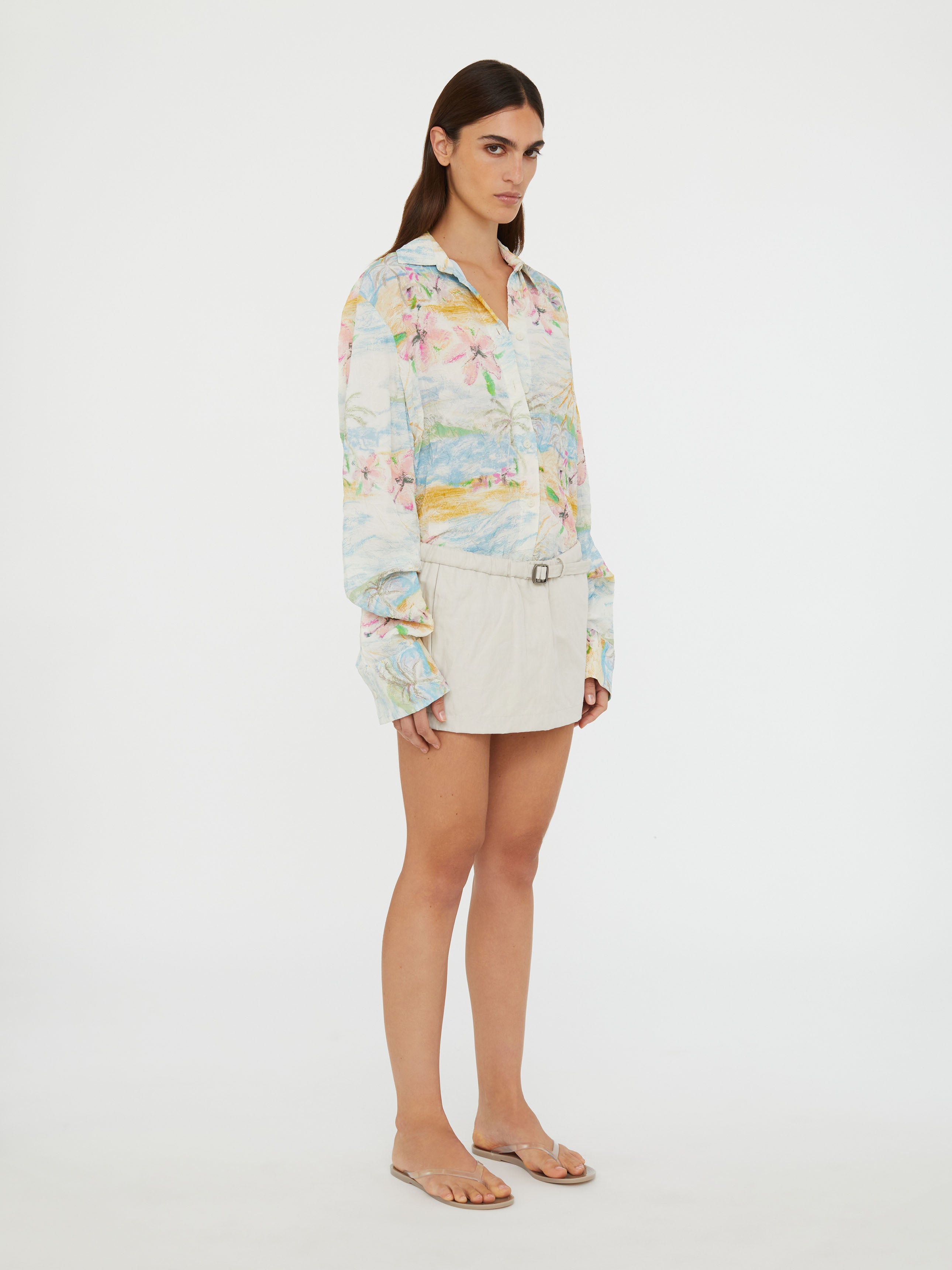 Crimped Bahia Shirt