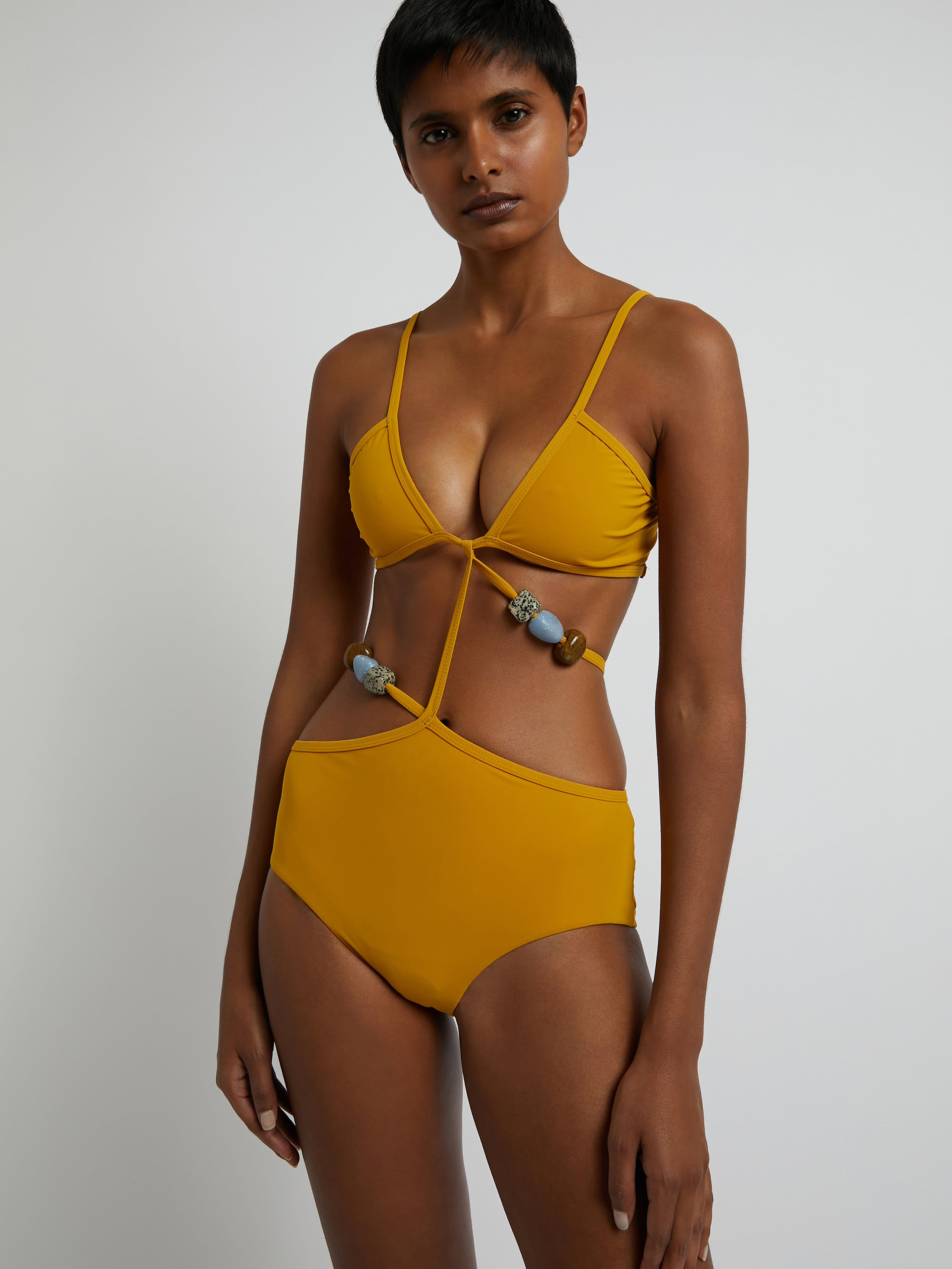 Cross Bandeau Quartz One Piece
