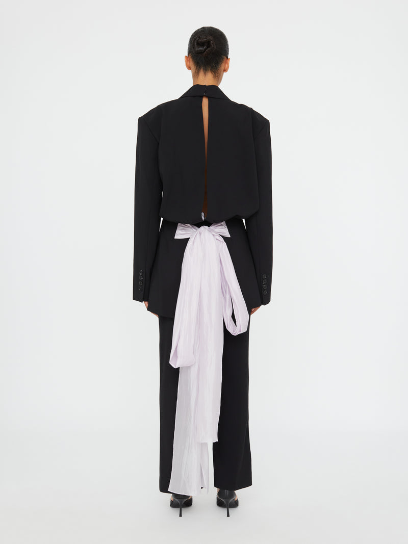 Intimate Bow Back Blazer - Image 4