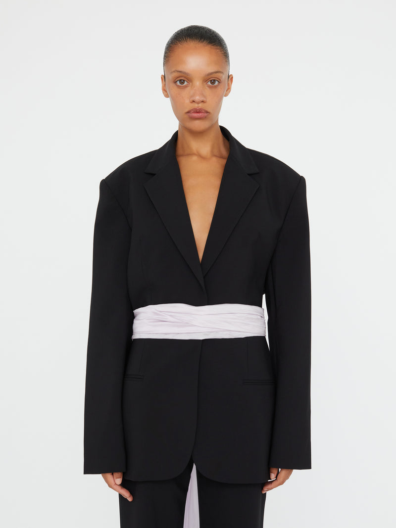 Intimate Bow Back Blazer - Image 3
