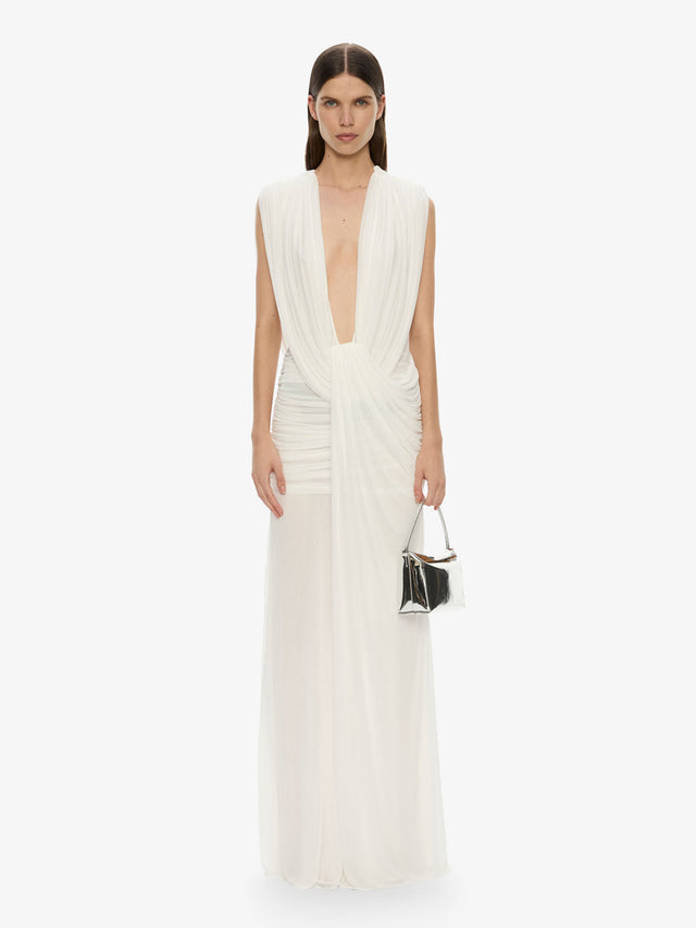 Ripple Drape Gown