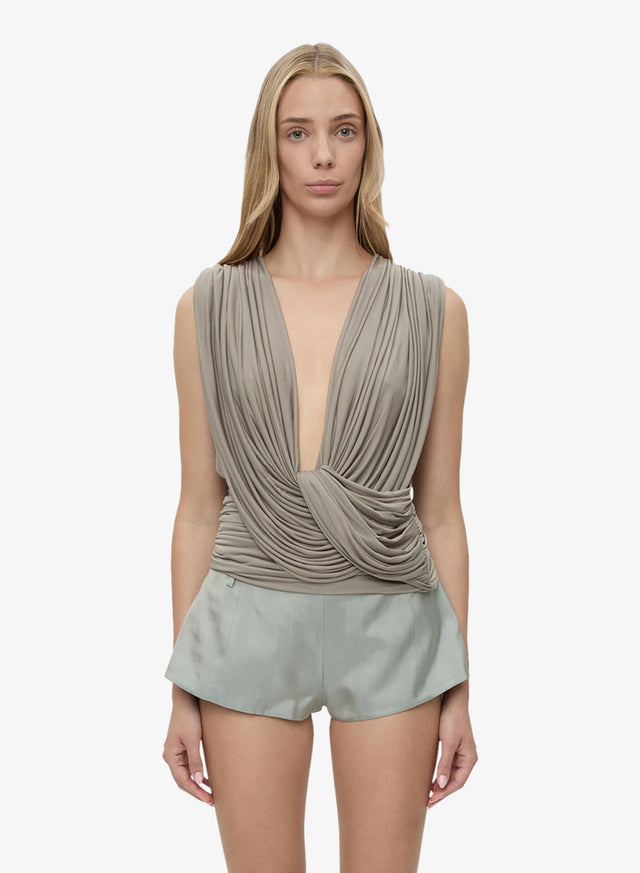 Ripple Drape Top