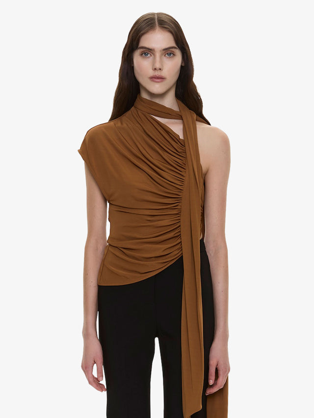 Vienna Jersey Scarf Top