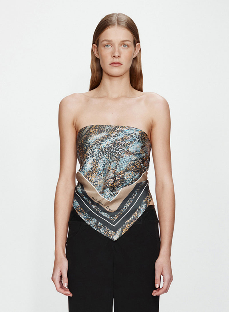 Serpent Silk Scarf - Image 1