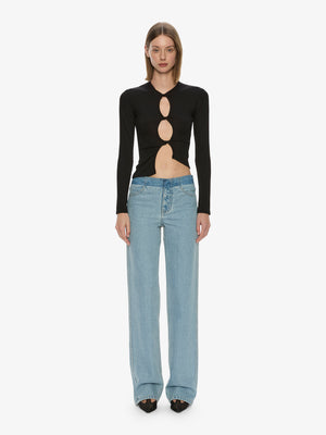 Open Twist Long Sleeve Top - Christopher Esber
