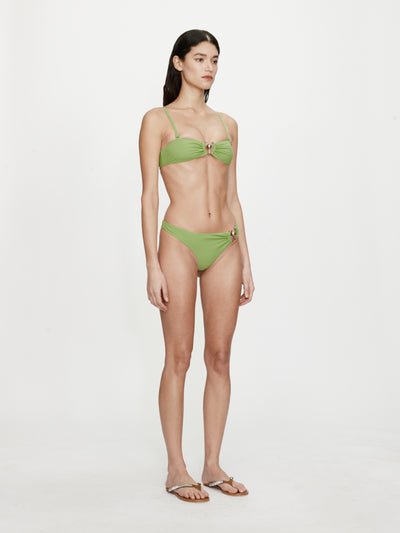 Ruched Prong Bandeau