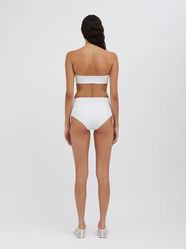 Ruched Prong Bandeau