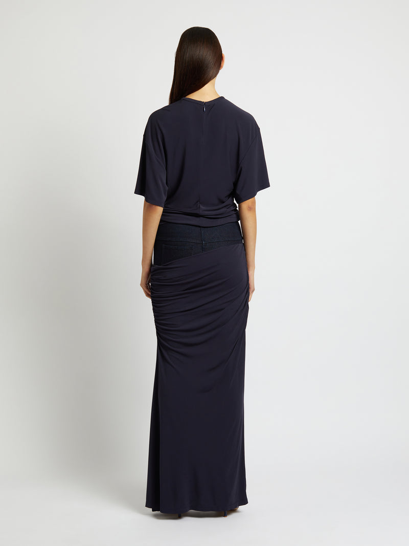 Side Cowl Waist Tee - Image 4