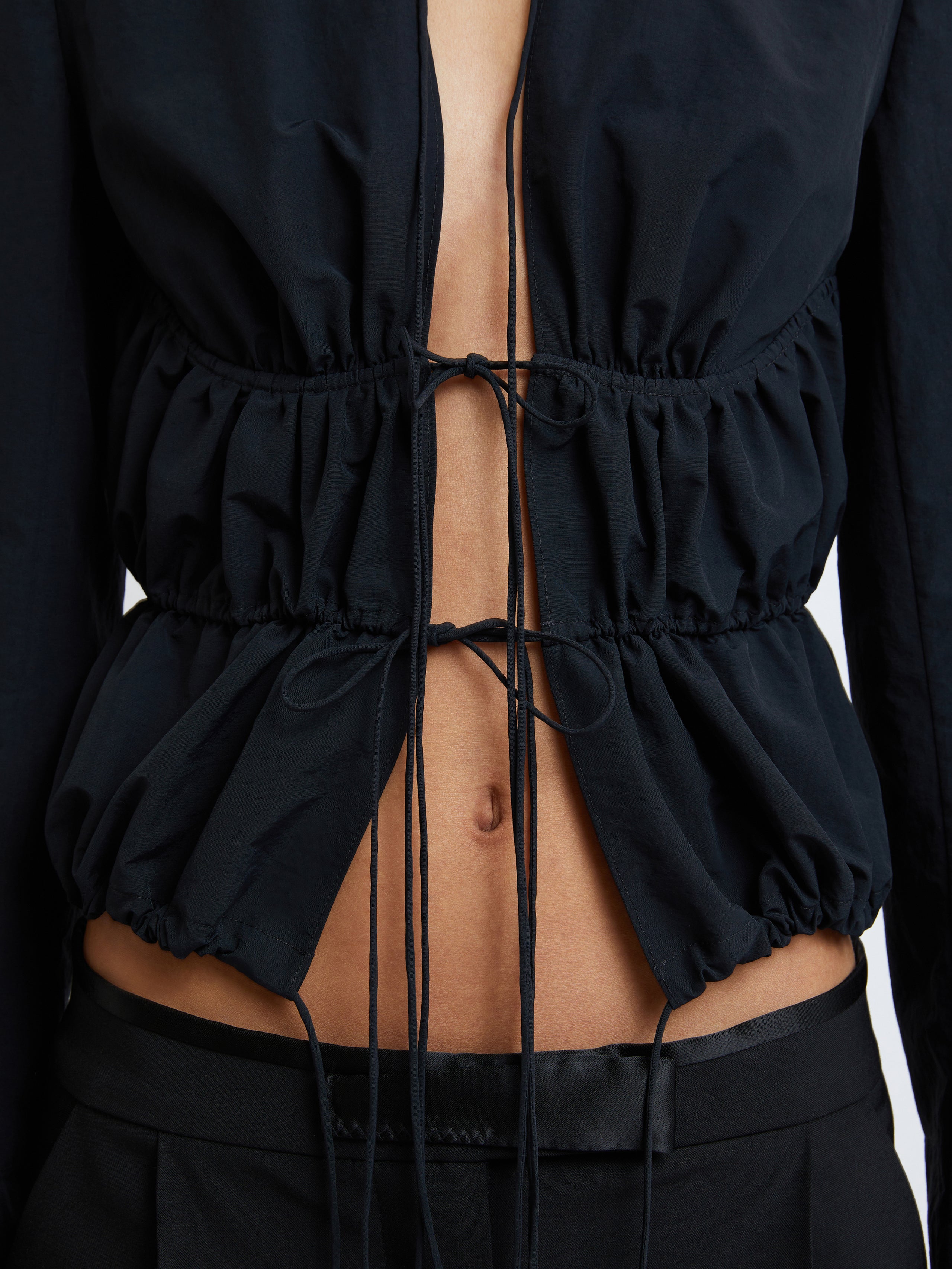 Calero Tie Front Top