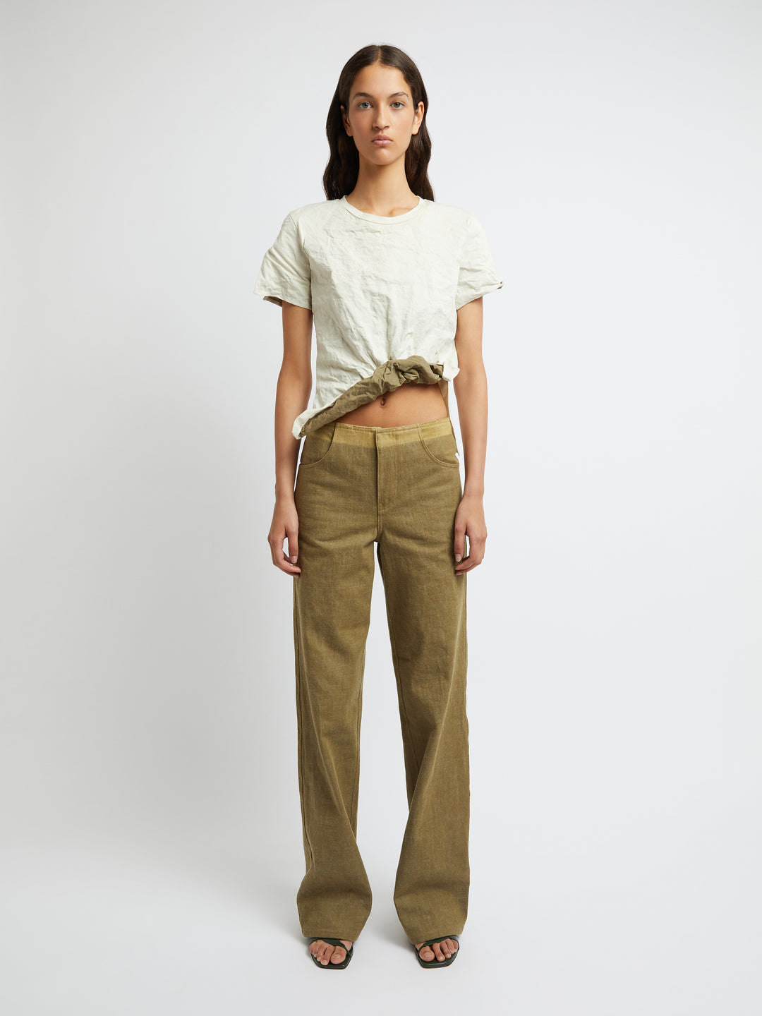 Nacreous Crushed Tee