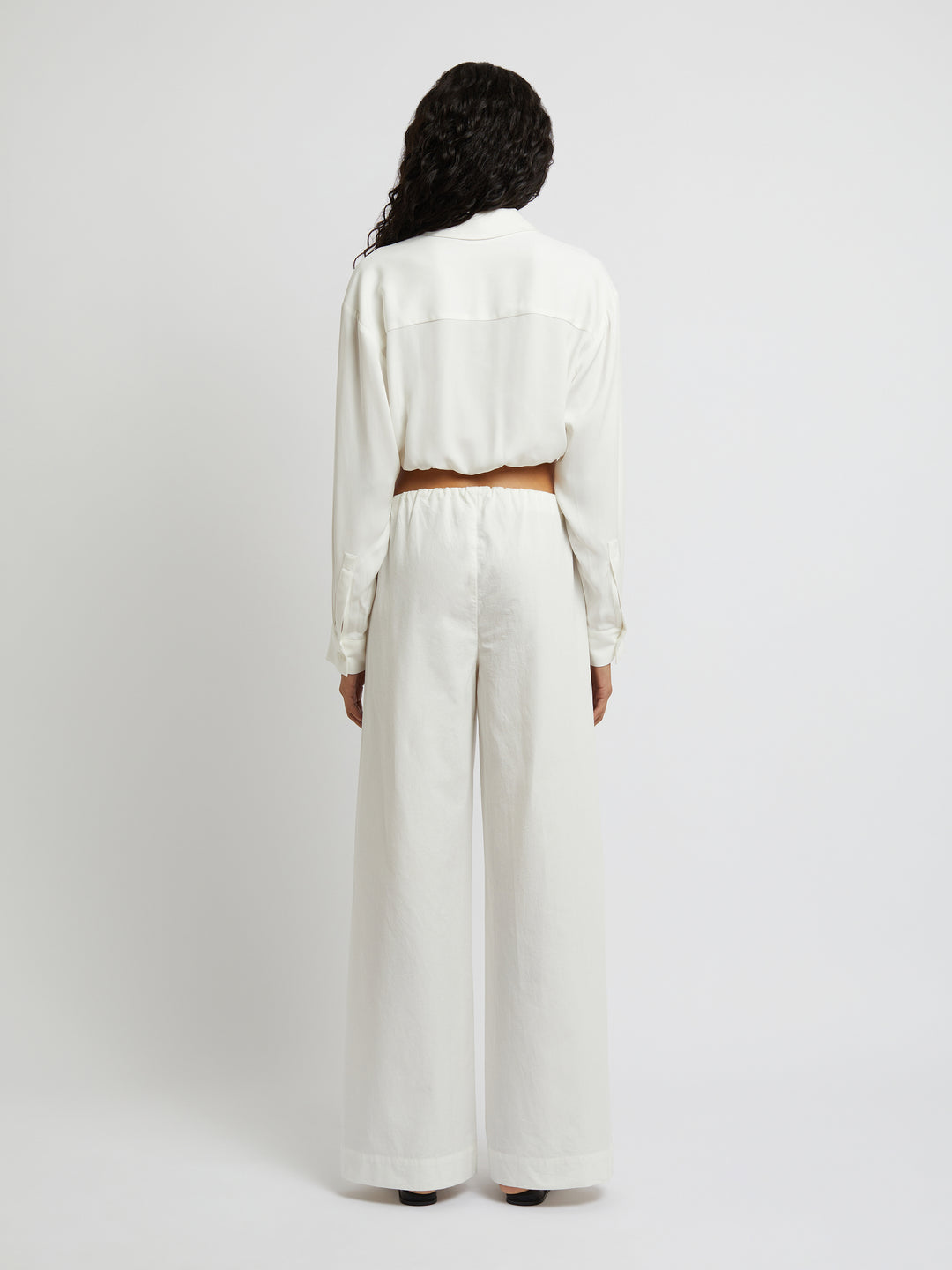 Wrapped Crop Shirt