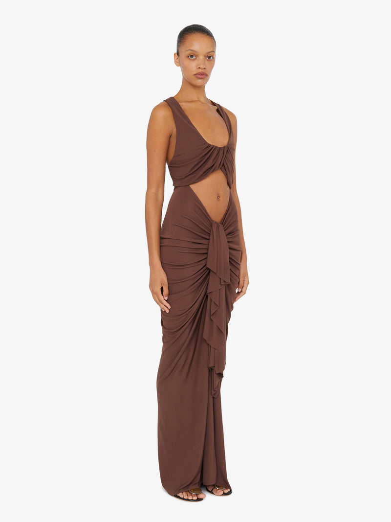 Vivenda Drape Front Dress - Image 2