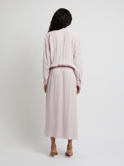 Wrapped Shirt Dress