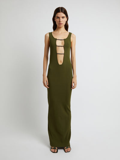 Crystalline Lattice Tank Dress