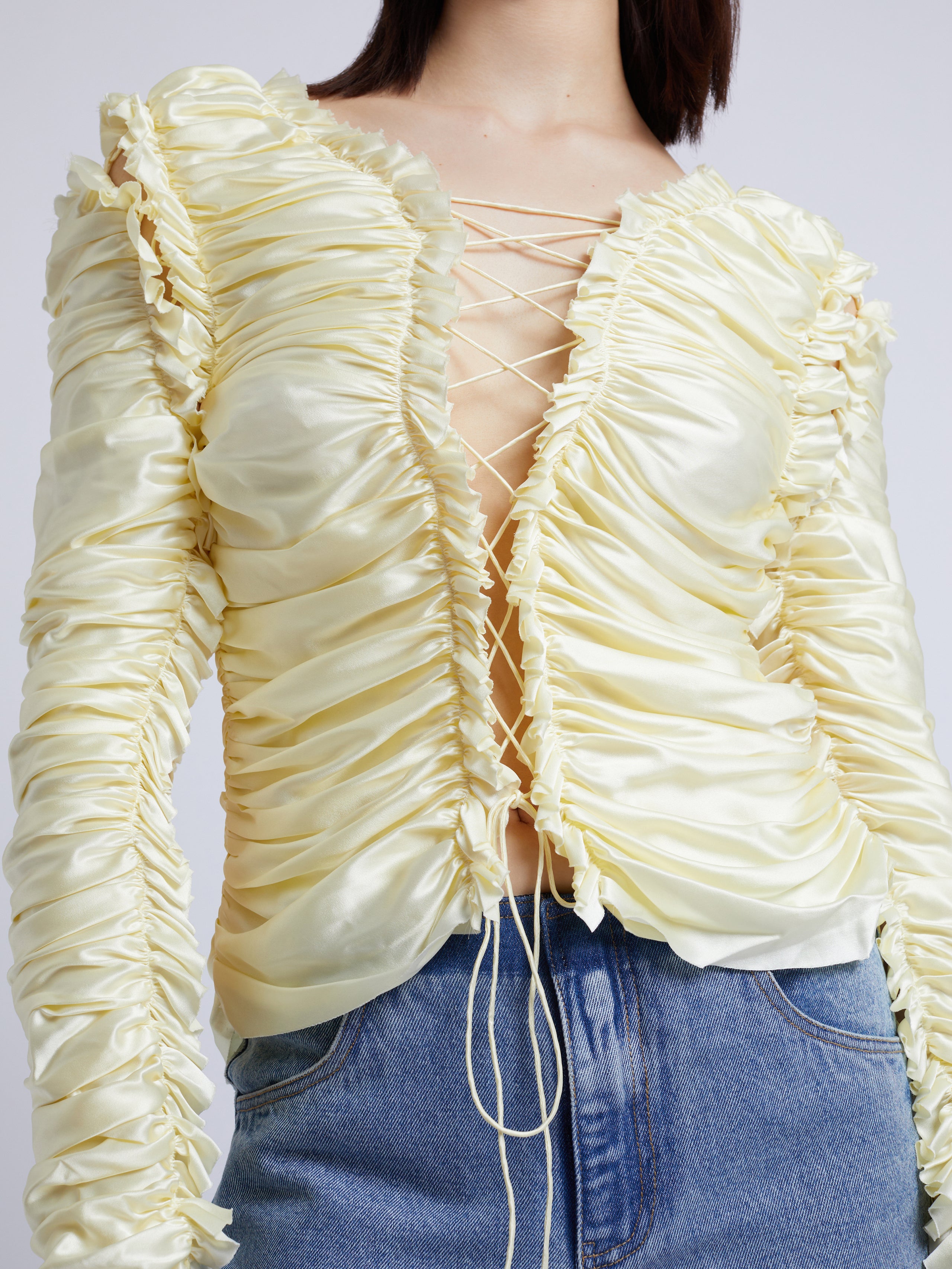 Sequence Silk Top