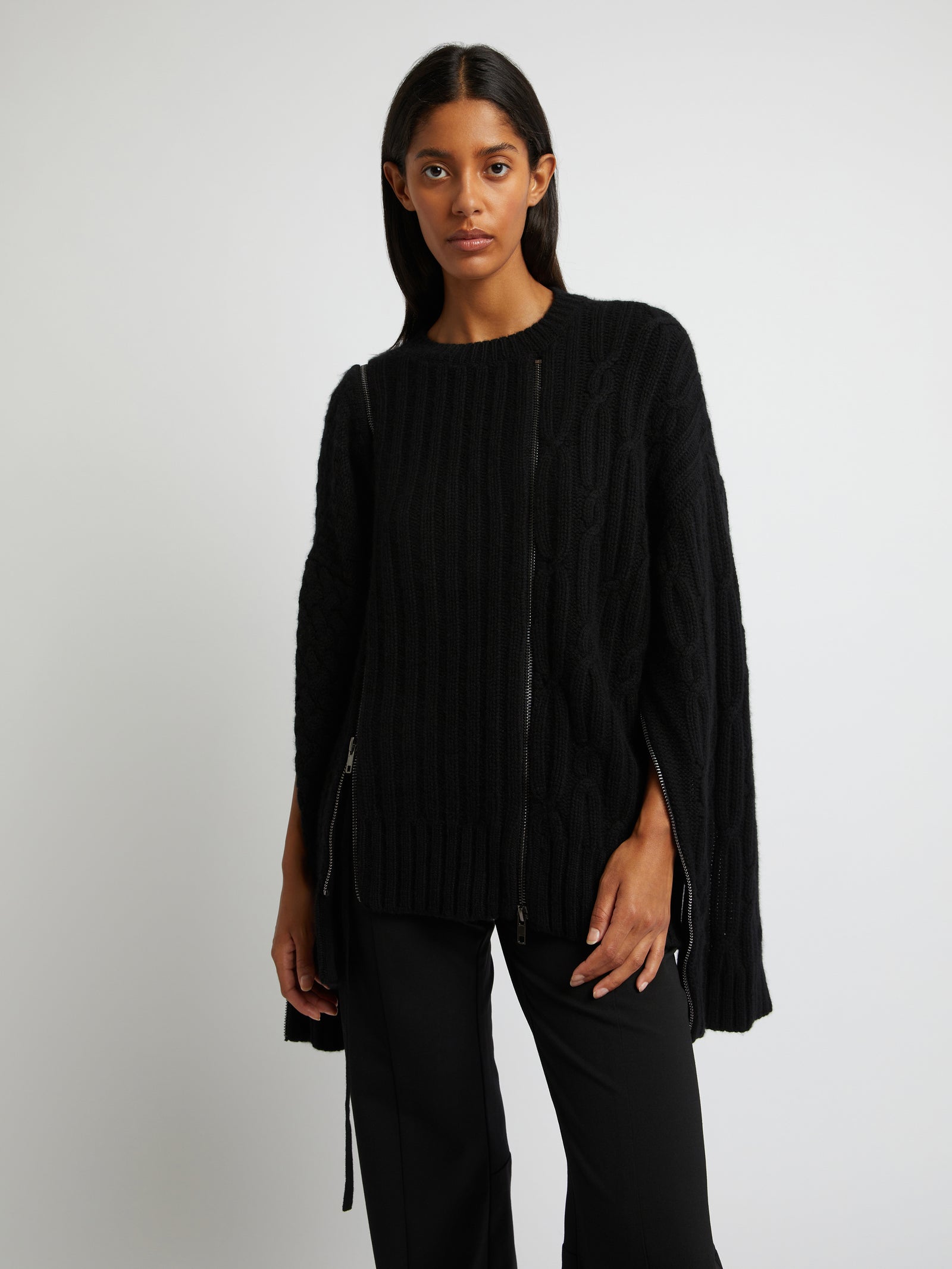 Connector Cable Knit Jumper