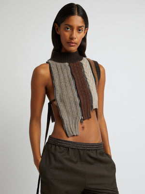 Connector Cable Knit Crop