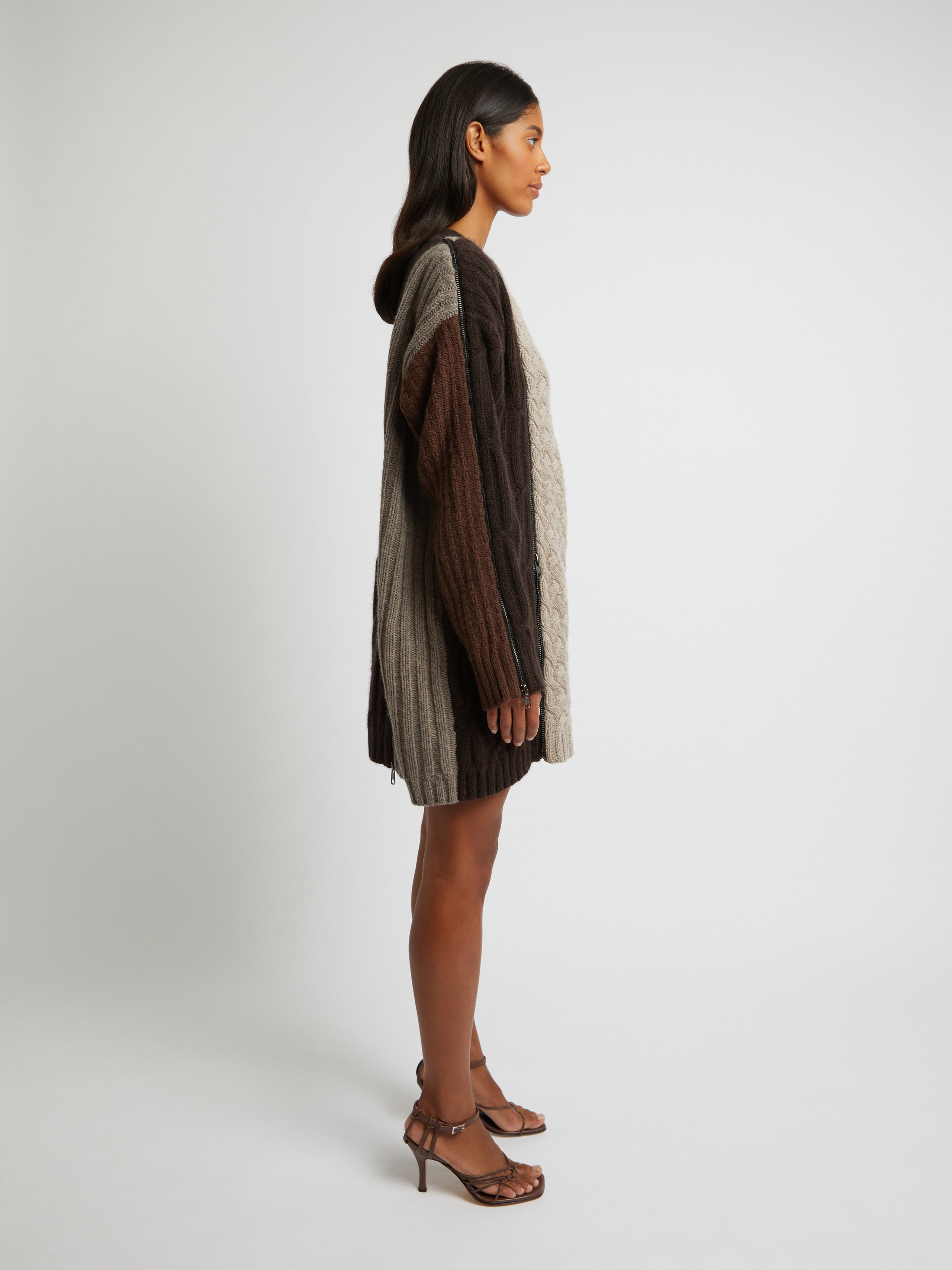 Connector Cable Knit Dress
