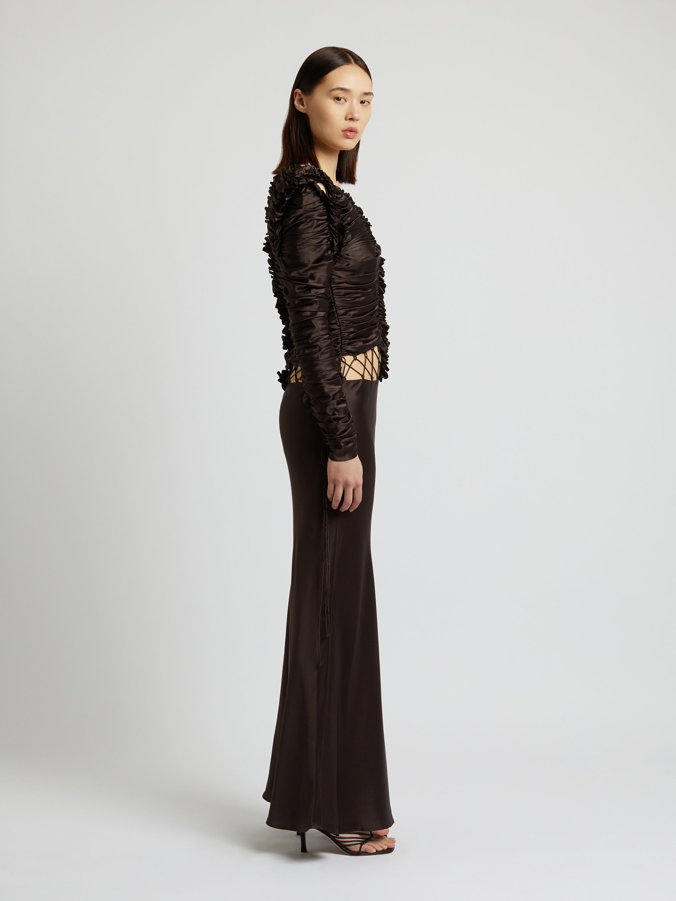 Sequence Silk Dress