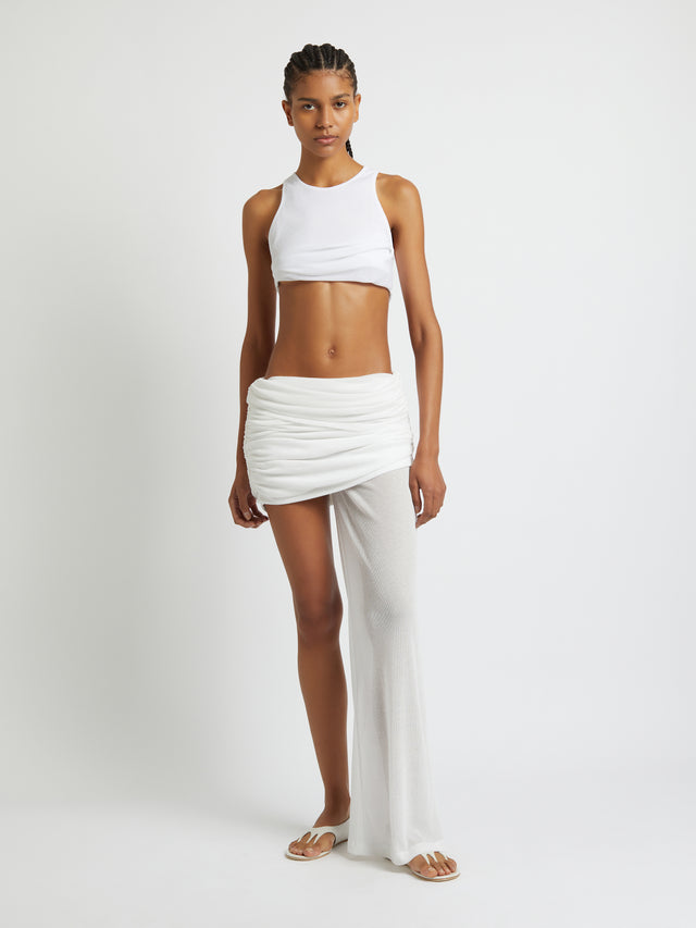 Unpeeled Drape Skirt