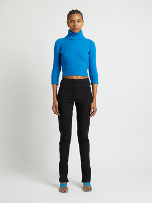 Divider Cashmere Shrunken Sweater