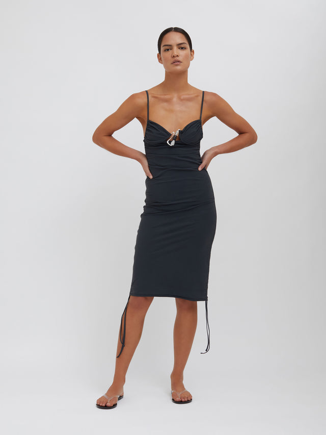 Nebular Underwire Ruche Dress