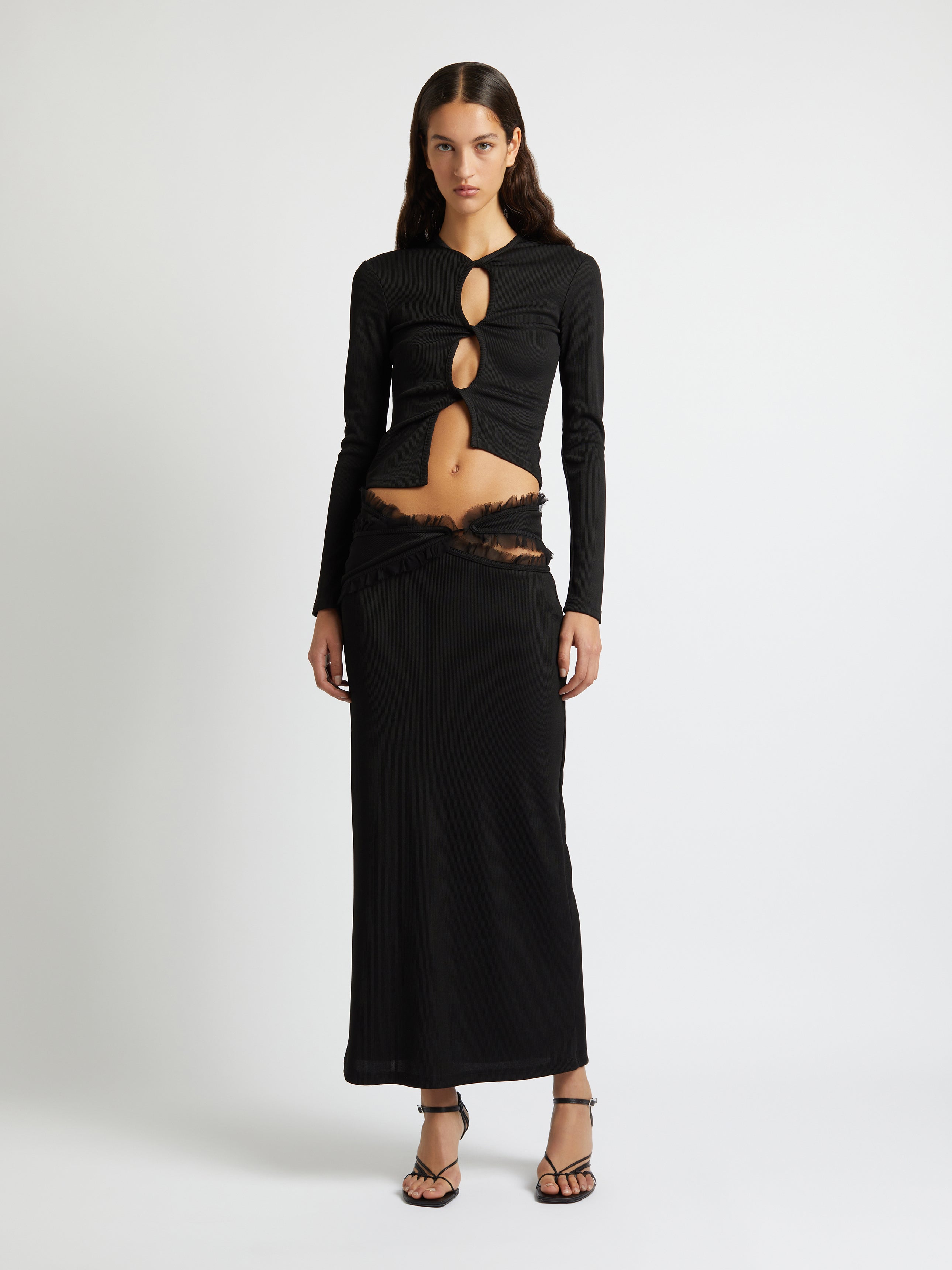 Carina Interlinked Long Skirt