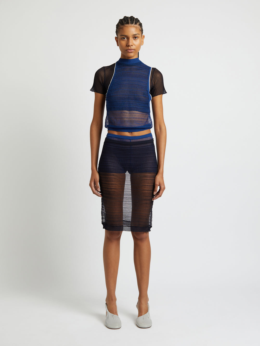 Refraction Knit Duo Top
