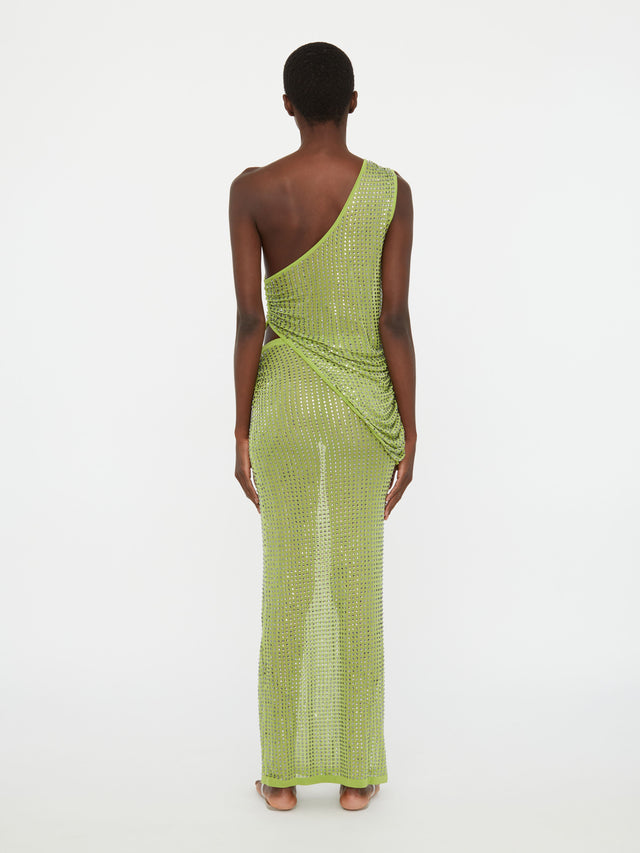 Cirrus Cutaway Shoulder Dress