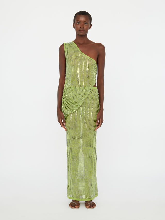 Cirrus Cutaway Shoulder Dress