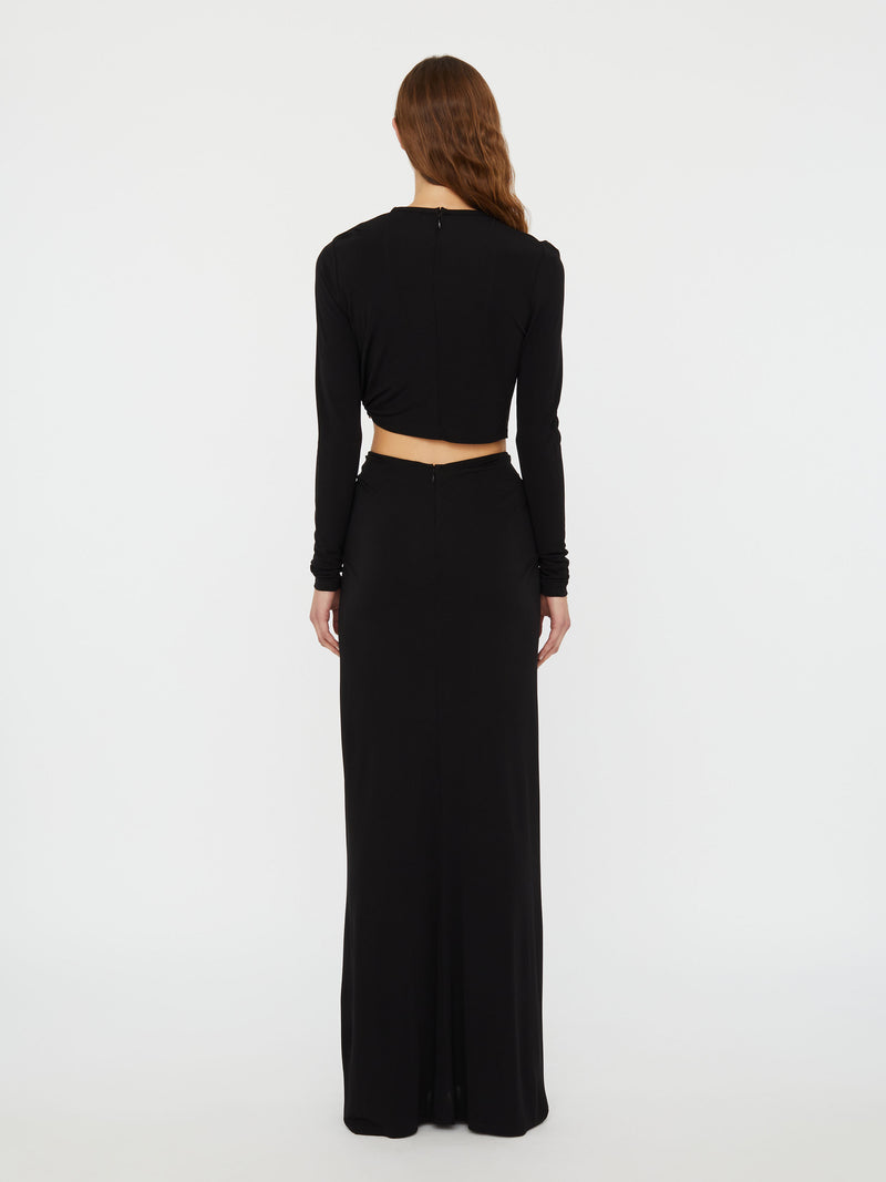 Bezel Quartz Ruched Skirt - Image 4