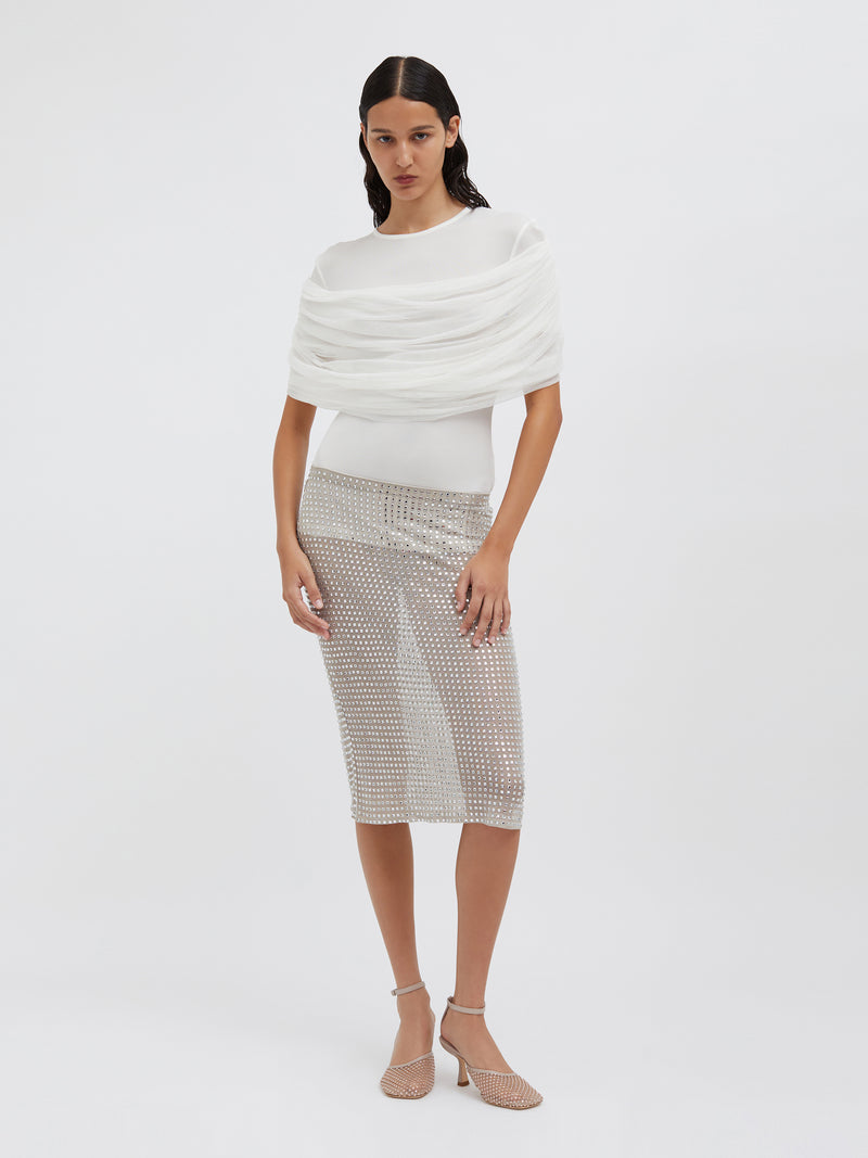 Cristalla Knit Skirt - Image 5