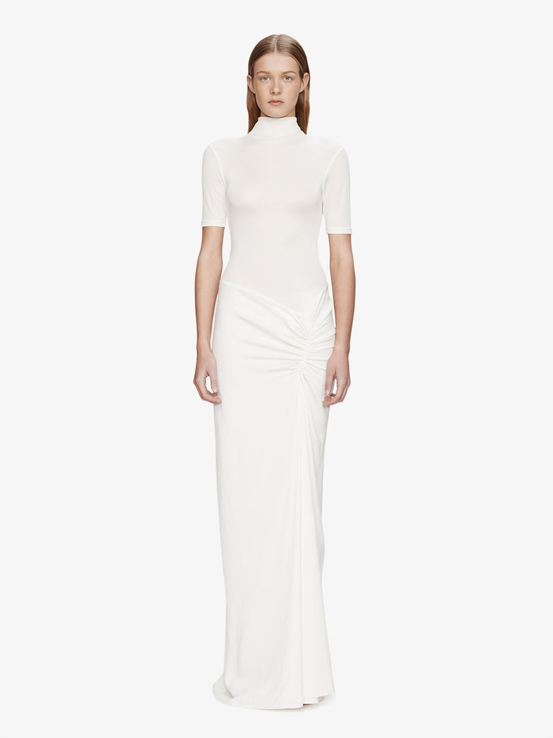 Fusion Ruched Tee Gown - Image 1