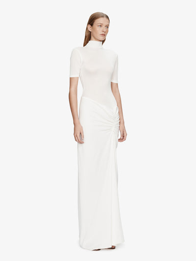 Fusion Ruched Tee Gown