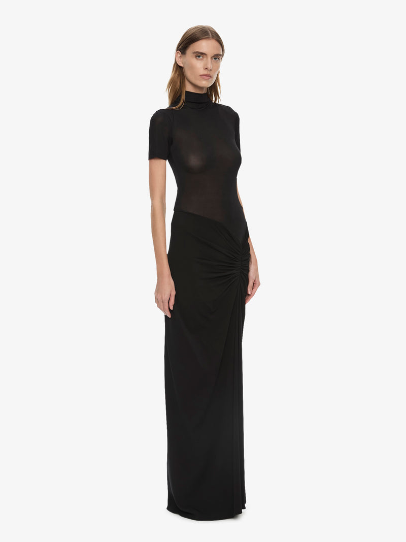 Fusion Ruched Tee Gown - Image 3
